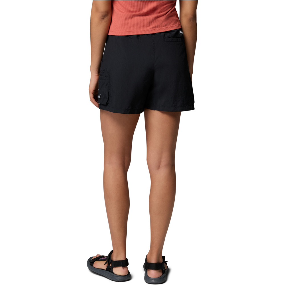Columbia pantalón corto montaña mujer Sequoia Grove  Woven Short vista trasera