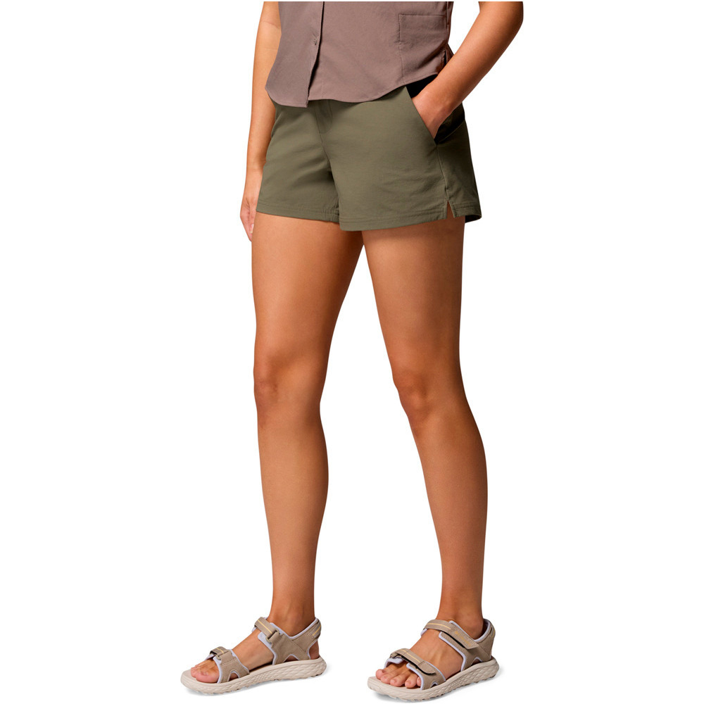 Columbia pantalón corto montaña mujer Shale Ridge  Short vista detalle