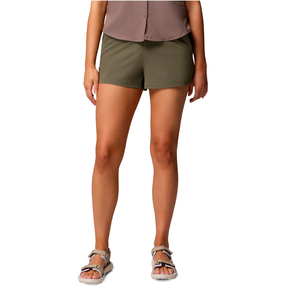 Columbia pantalón corto montaña mujer Shale Ridge  Short vista frontal