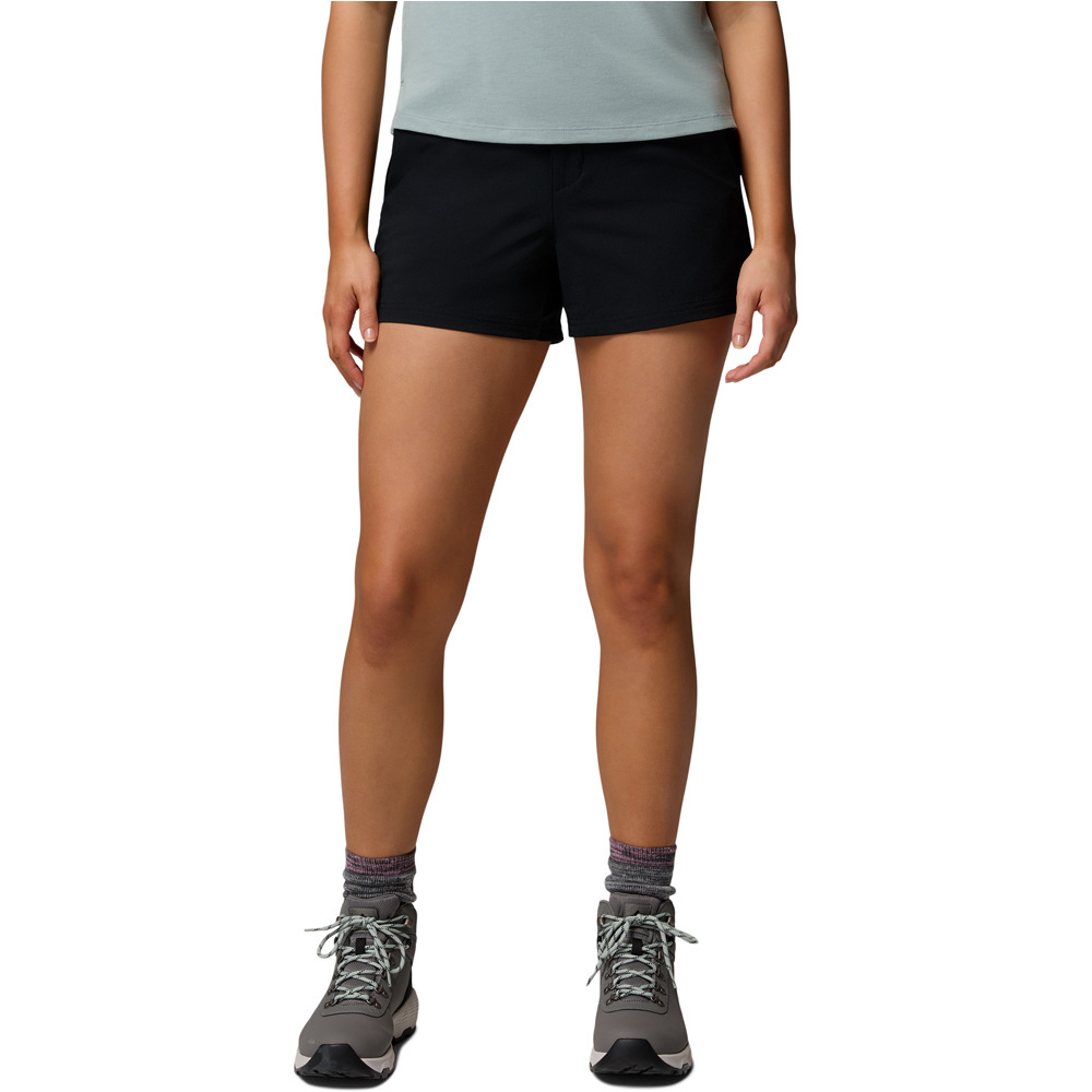 Columbia pantalón corto montaña mujer Shale Ridge Short vista frontal