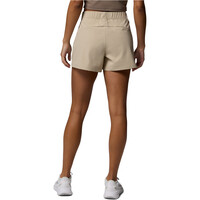 Columbia pantalón corto montaña mujer Shale Ridge  Short vista trasera