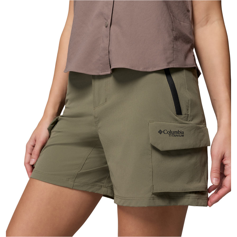 Columbia pantalón corto montaña mujer Silver Ridge Elite Short 04