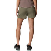 Columbia pantalón corto montaña mujer Silver Ridge Elite Short vista trasera