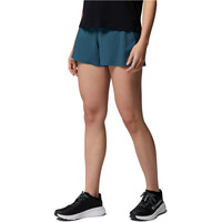 Columbia pantalón corto montaña mujer Stealth Spring Short vista detalle