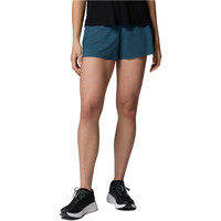 Columbia pantalón corto montaña mujer Stealth Spring Short vista frontal
