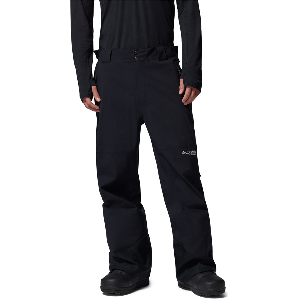 Columbia pantalón impermeable hombre Platinum Peak II 3L Pant vista frontal