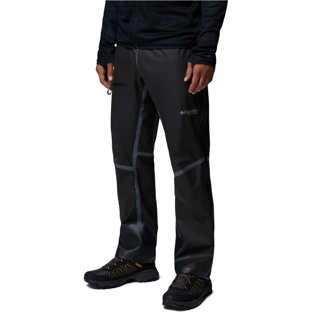 Columbia pantalón impermeable hombre Whistler Peak Pant vista detalle