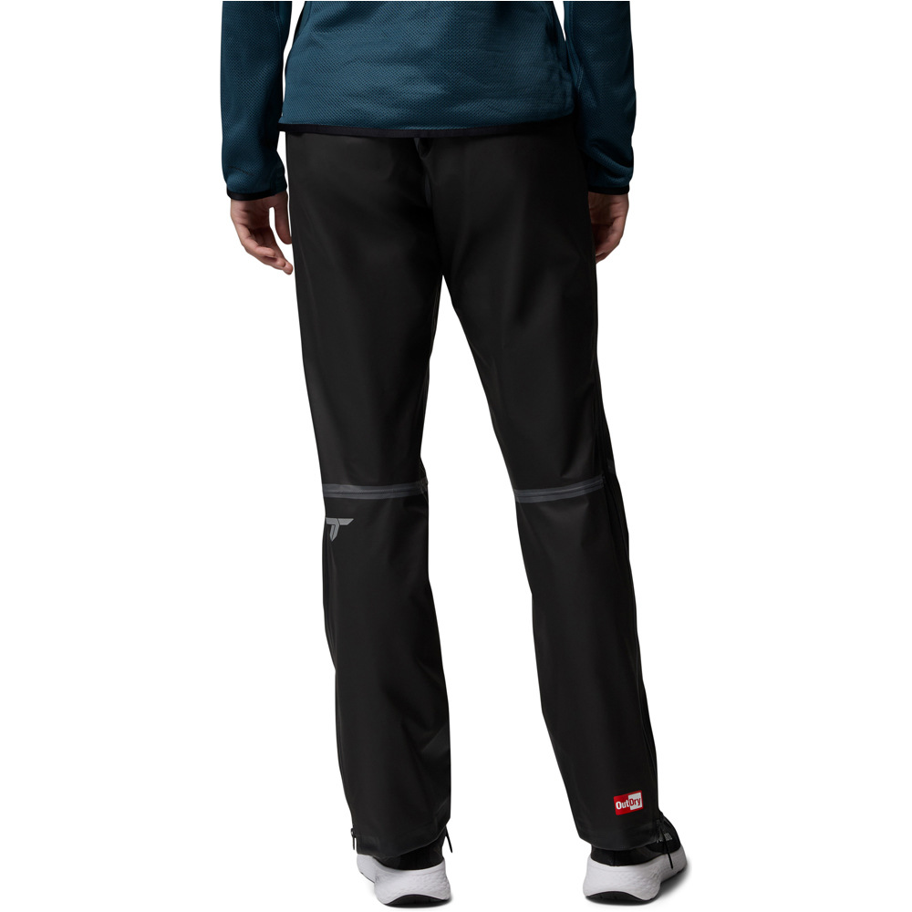 Columbia pantalón impermeable mujer Whistler Peak Pant vista trasera
