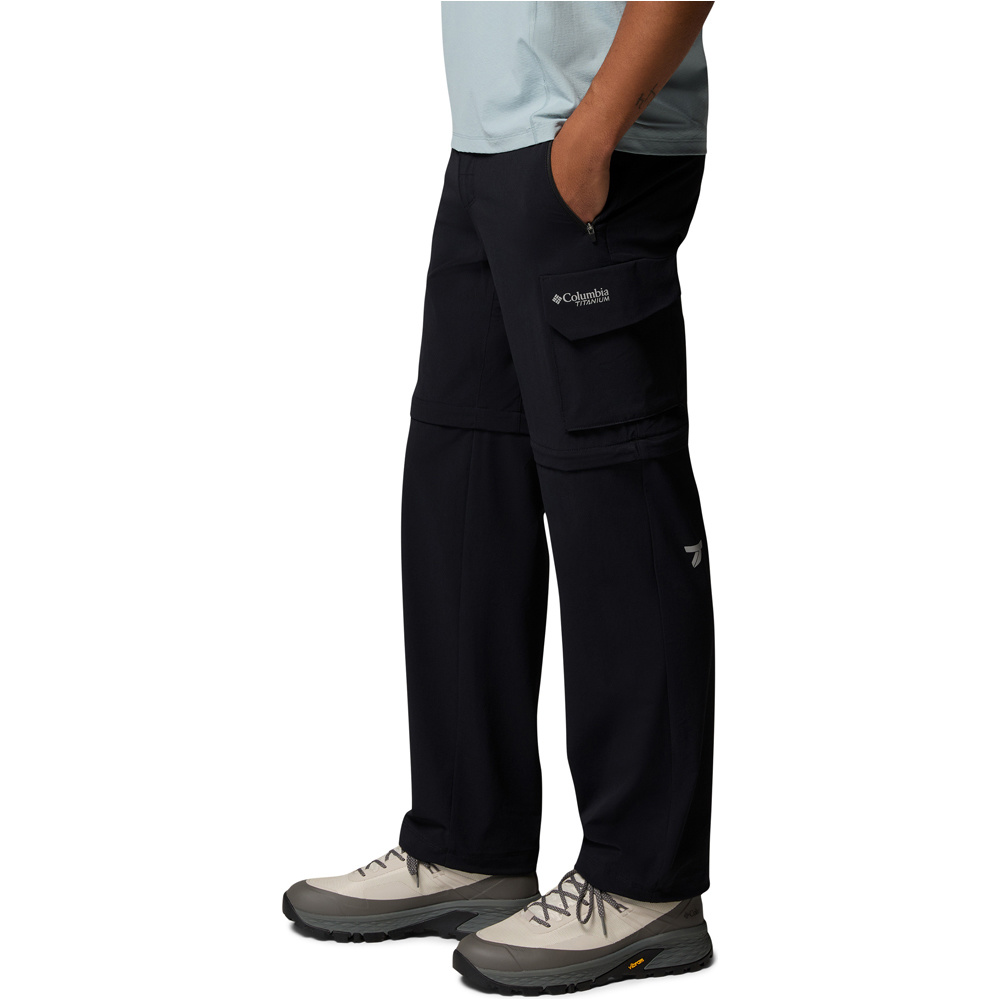 Columbia pantalón montaña hombre Silver Ridge Elite Convertible Pant vista detalle