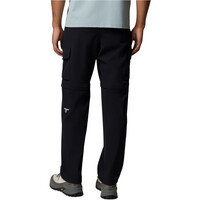 Columbia pantalón montaña hombre Silver Ridge Elite Convertible Pant vista trasera