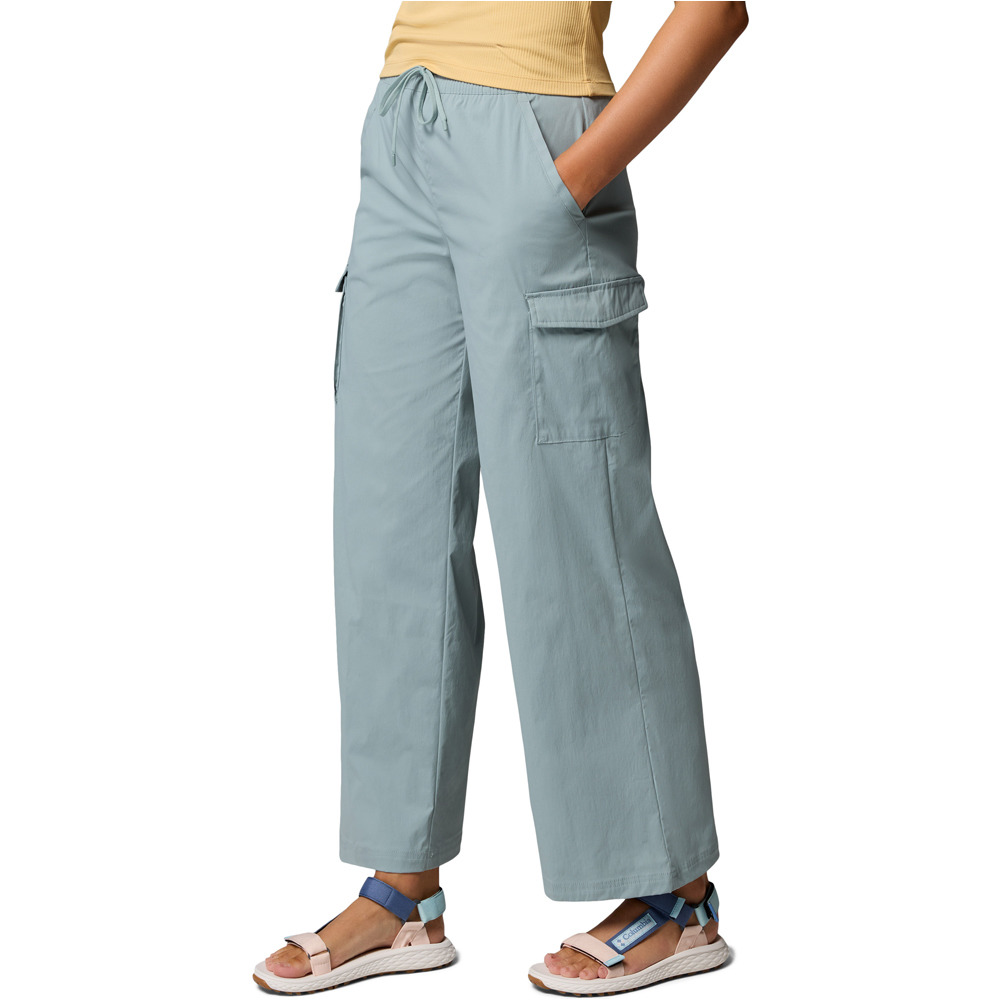 Columbia pantalón montaña mujer Chill Creek Cargo Pant vista detalle