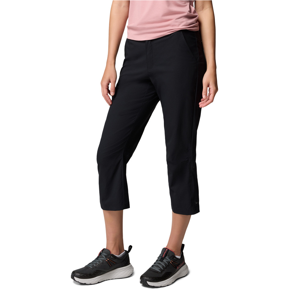 Columbia pantalón montaña mujer Leslie Falls Capri II vista detalle