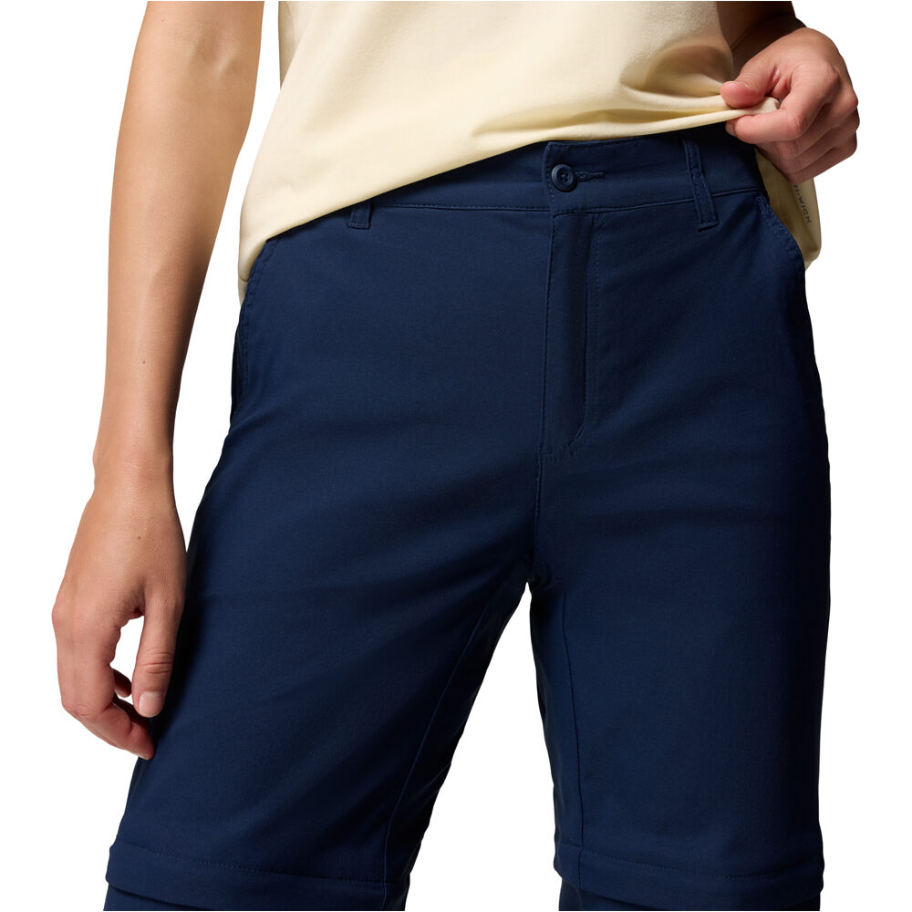 Columbia pantalón montaña mujer Leslie Falls Convertible Pant 05
