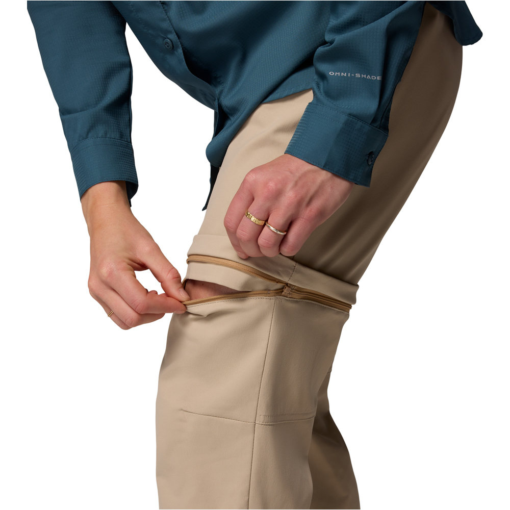 Columbia pantalón montaña mujer Leslie Falls  Convertible Pant 09