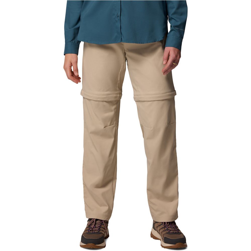 Columbia pantalón montaña mujer Leslie Falls  Convertible Pant vista frontal