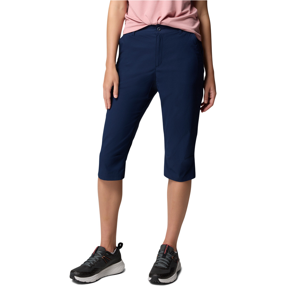Columbia pantalón montaña mujer Leslie Falls Knee Pant vista frontal