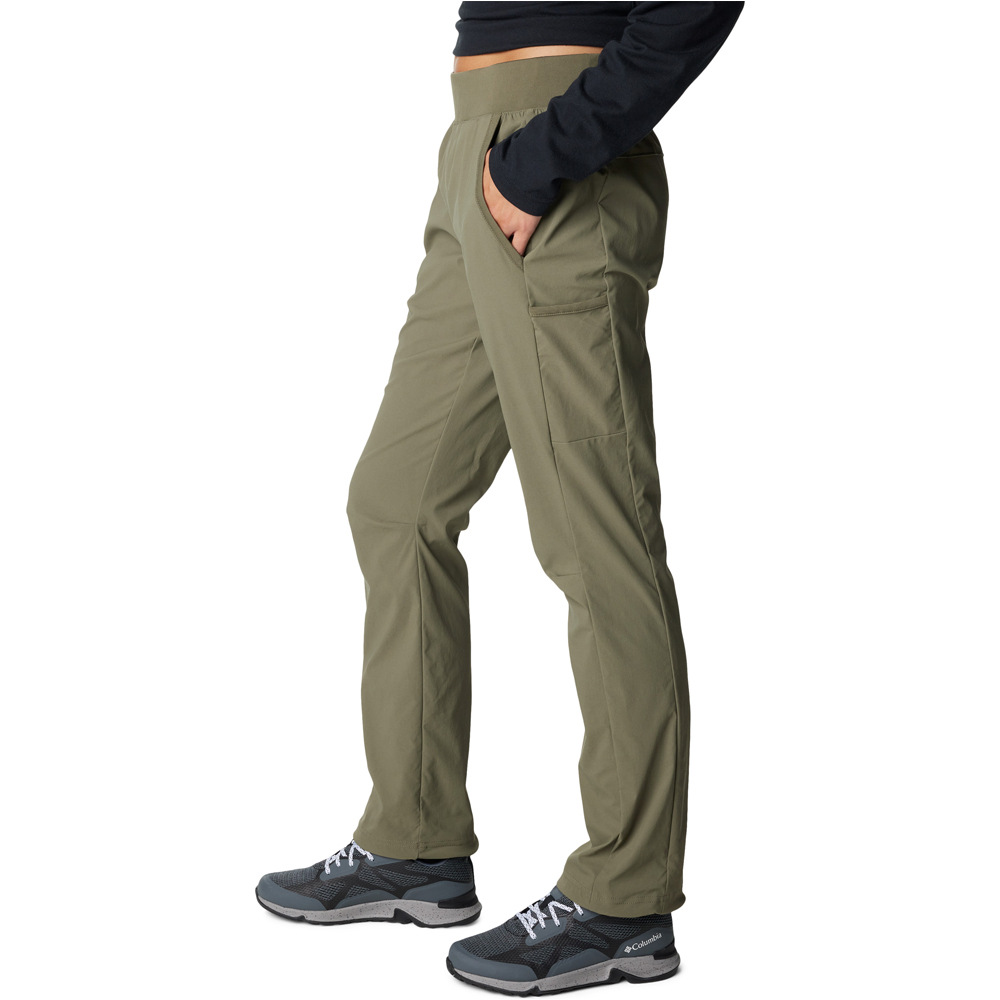 Columbia pantalón montaña mujer Leslie Falls Pull-On Pant vista detalle