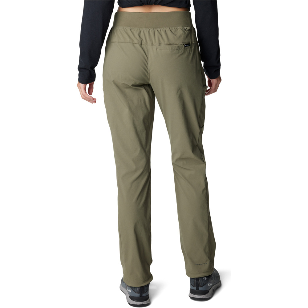 Columbia pantalón montaña mujer Leslie Falls Pull-On Pant vista trasera