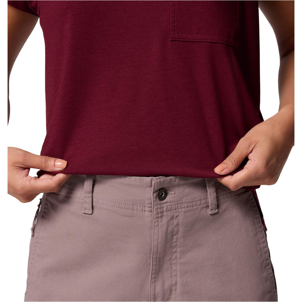 Columbia pantalón montaña mujer ROC Straight Leg Pant vista detalle