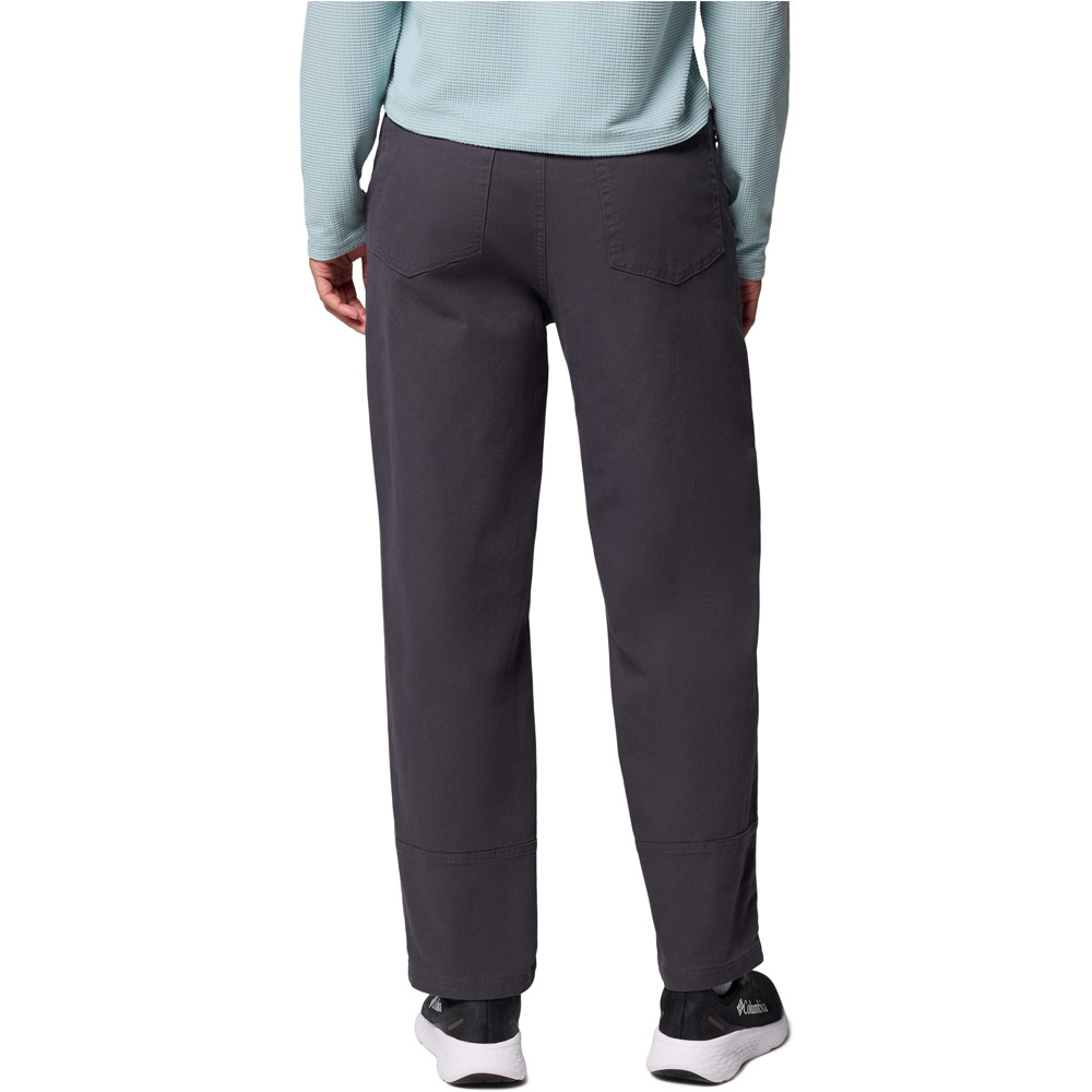 Columbia pantalón montaña mujer ROC Straight Leg Pant vista trasera