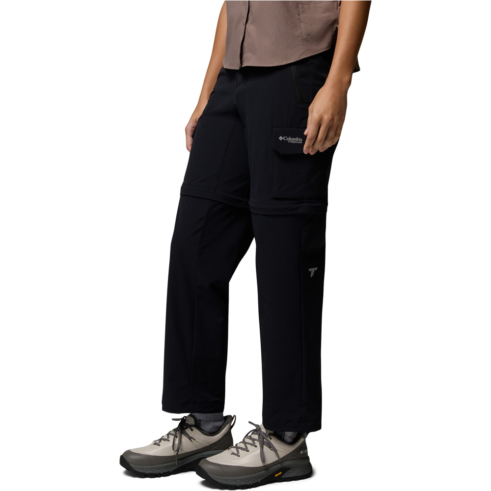 Columbia pantalón montaña mujer Silver Ridge Elite Convertible Pant vista detalle