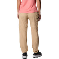 Columbia pantalón montaña mujer Summit Valley Convertible Pant II vista trasera