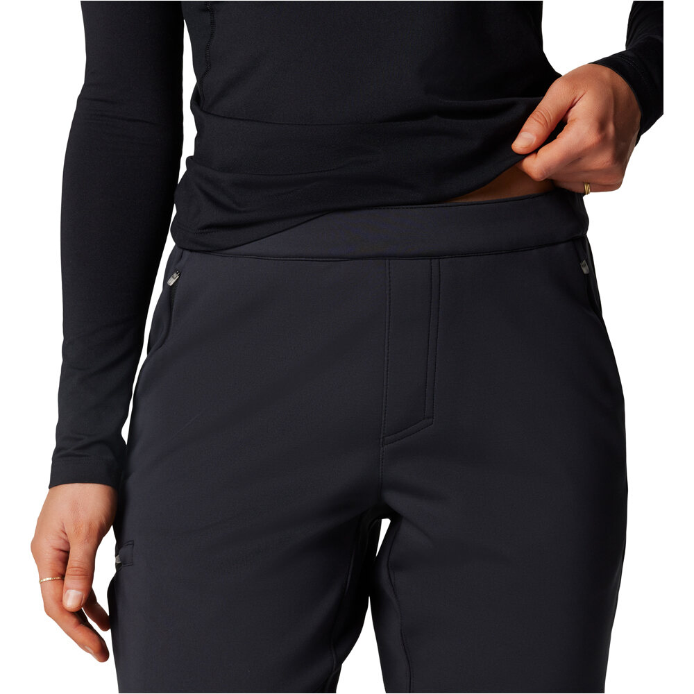 Columbia pantalón montaña mujer Vast Canyon High-Rise Softshell Pant 03