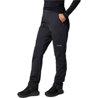 Columbia pantalón montaña mujer Vast Canyon High-Rise Softshell Pant vista detalle