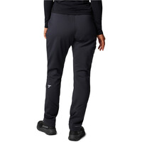 Columbia pantalón montaña mujer Vast Canyon High-Rise Softshell Pant vista trasera
