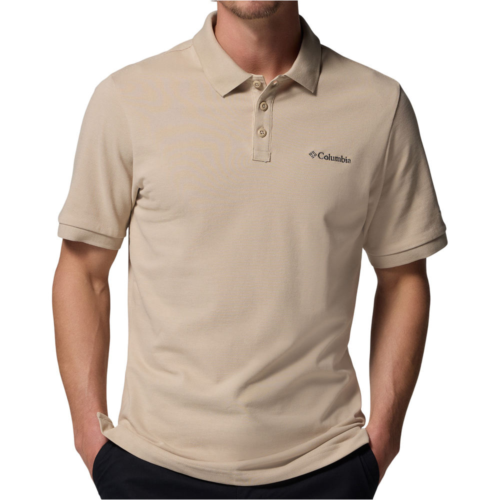Columbia polo manga corta hombre Carter Ridge Pique Polo vista frontal