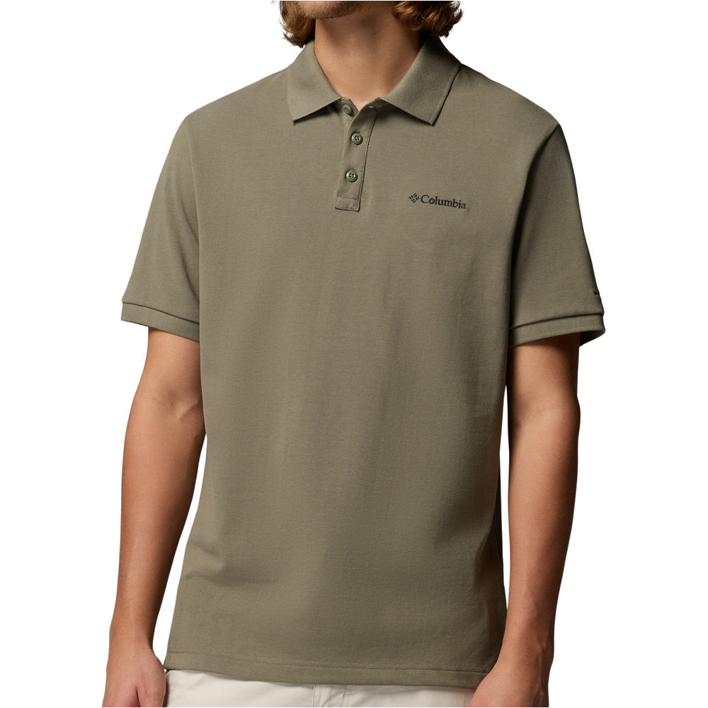 Columbia polo manga corta hombre Carter Ridge Pique Polo vista frontal