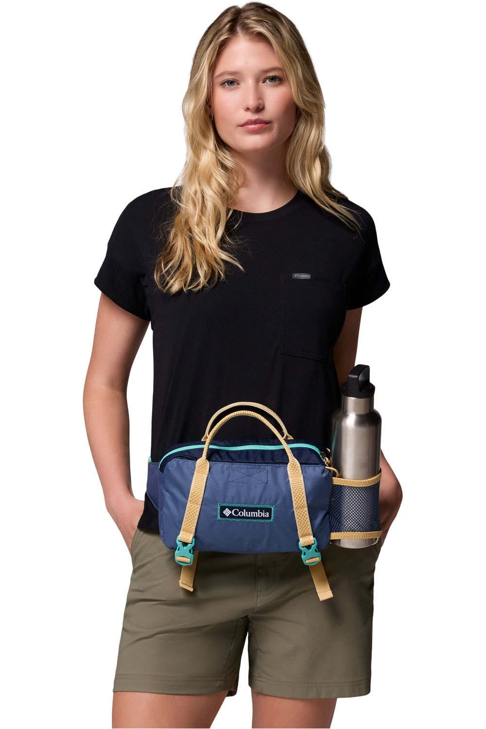 Columbia riñoneras montaña Echo Mountain Hip Pack vista frontal