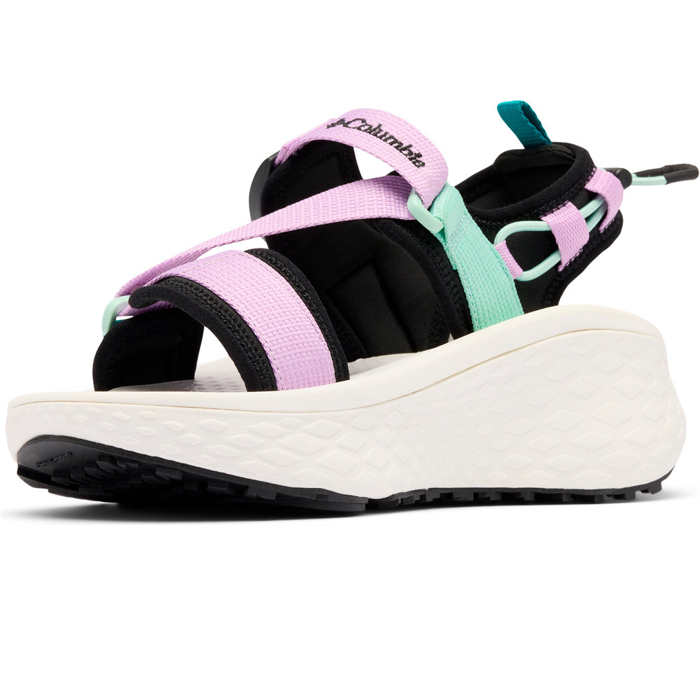 Columbia sandalias trekking mujer KONOS ELEVATE STRAP SANDAL vista trasera