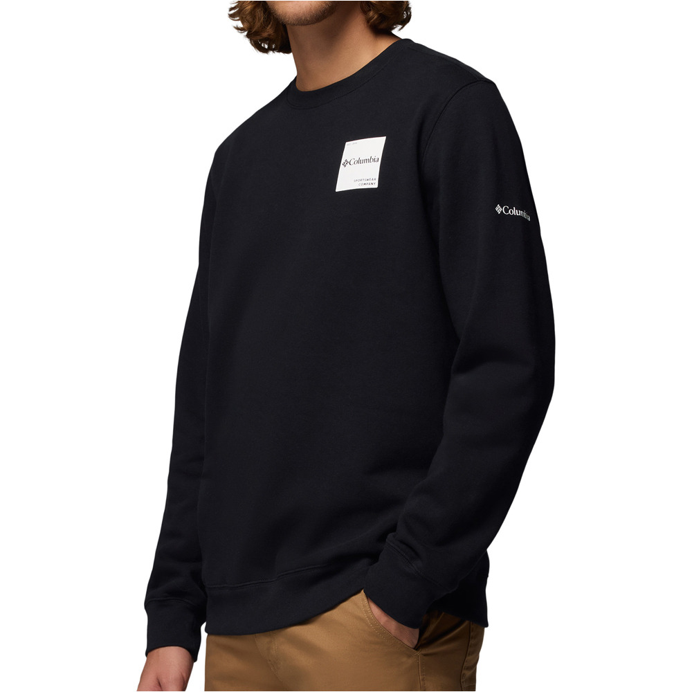 Columbia Sudaderas Montaña Hombre Columbia Trek  Crew vista detalle