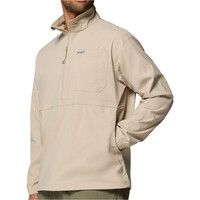 Columbia Sudaderas Montaña Hombre Landroamer Half Zip Overshirt vista detalle