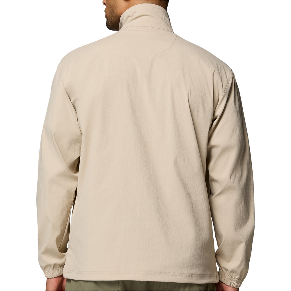 Columbia Sudaderas Montaña Hombre Landroamer Half Zip Overshirt vista trasera