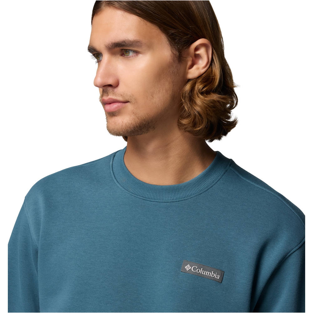 Columbia Sudaderas Montaña Hombre Meridian Creek Crew 03