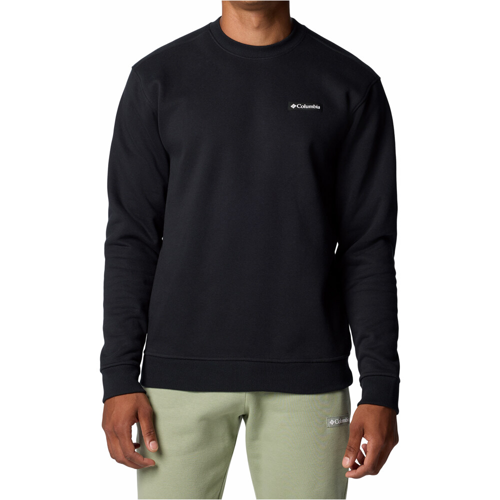 Columbia Sudaderas Montaña Hombre Meridian Creek Crew vista frontal