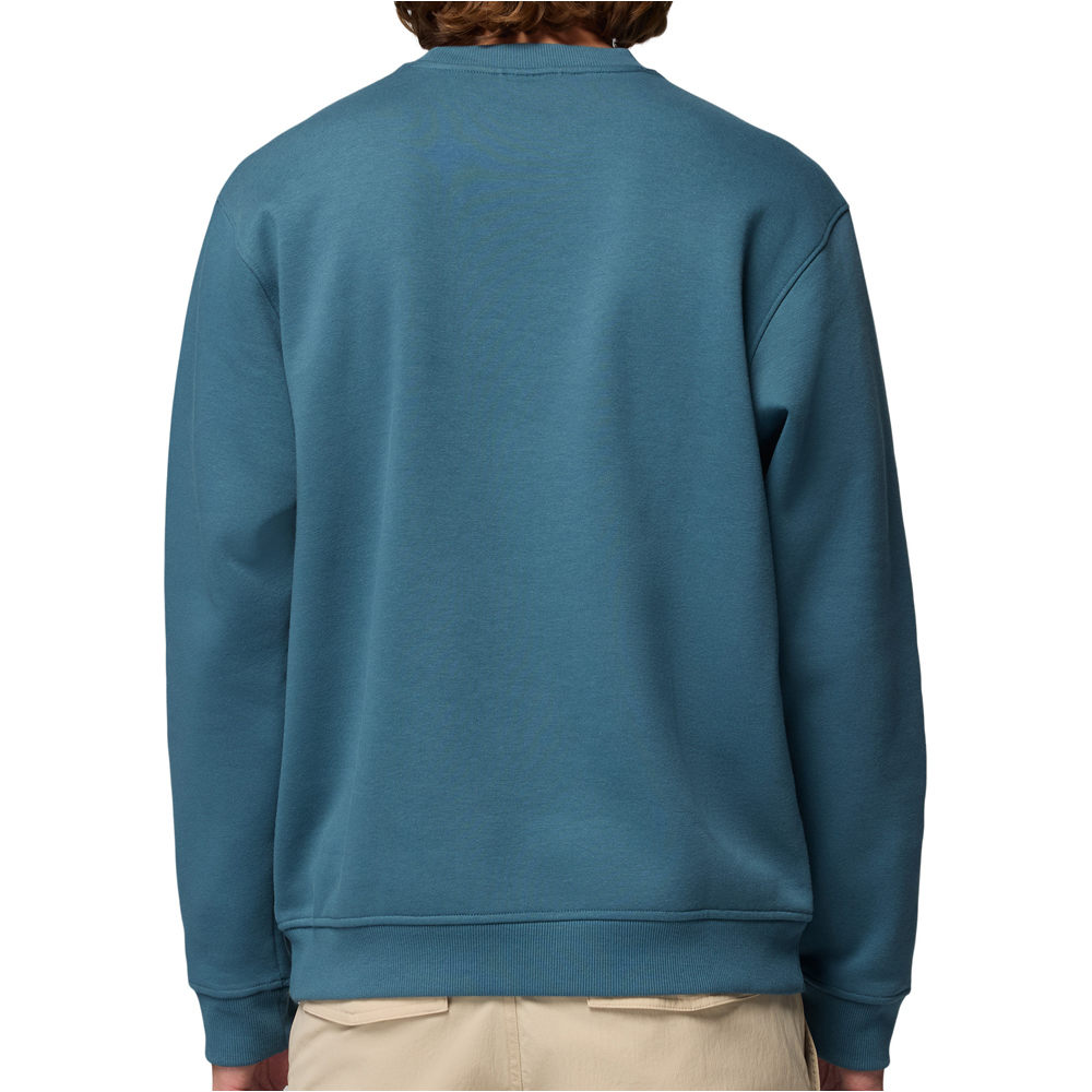 Columbia Sudaderas Montaña Hombre Meridian Creek Crew vista trasera