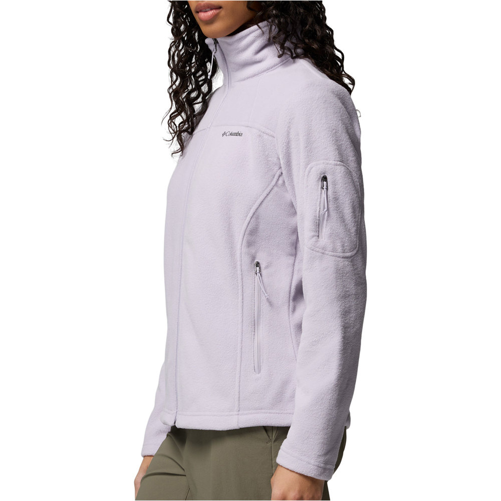 Columbia Sudaderas Montaña Mujer Fast Trek II Jacket vista detalle
