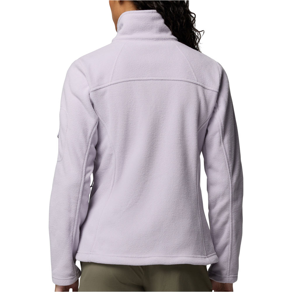Columbia Sudaderas Montaña Mujer Fast Trek II Jacket vista trasera