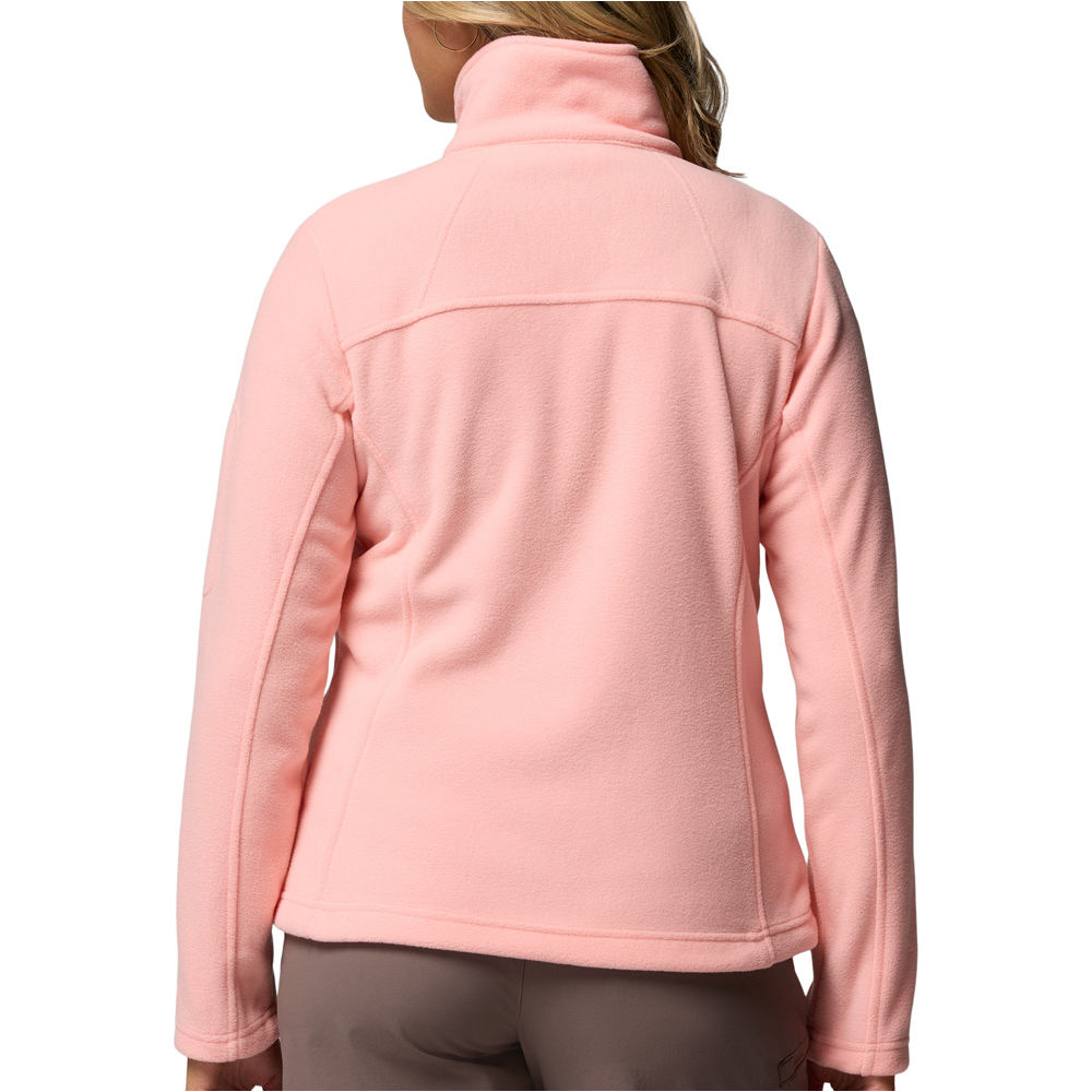 Columbia Sudaderas Montaña Mujer Fast Trek II Jacket vista trasera