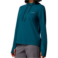 Columbia Sudaderas Montaña Mujer W EU Sun Trek  LS Hoodie vista detalle