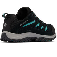 Columbia zapatilla trekking mujer CRESTWOOD WATERPROOF vista trasera