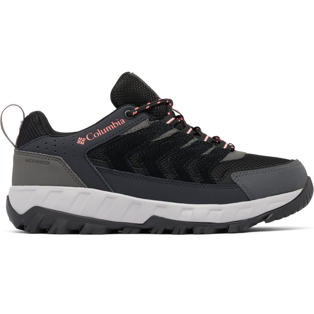 Columbia zapatilla trekking mujer STRATA TRAIL  LOW WP lateral exterior