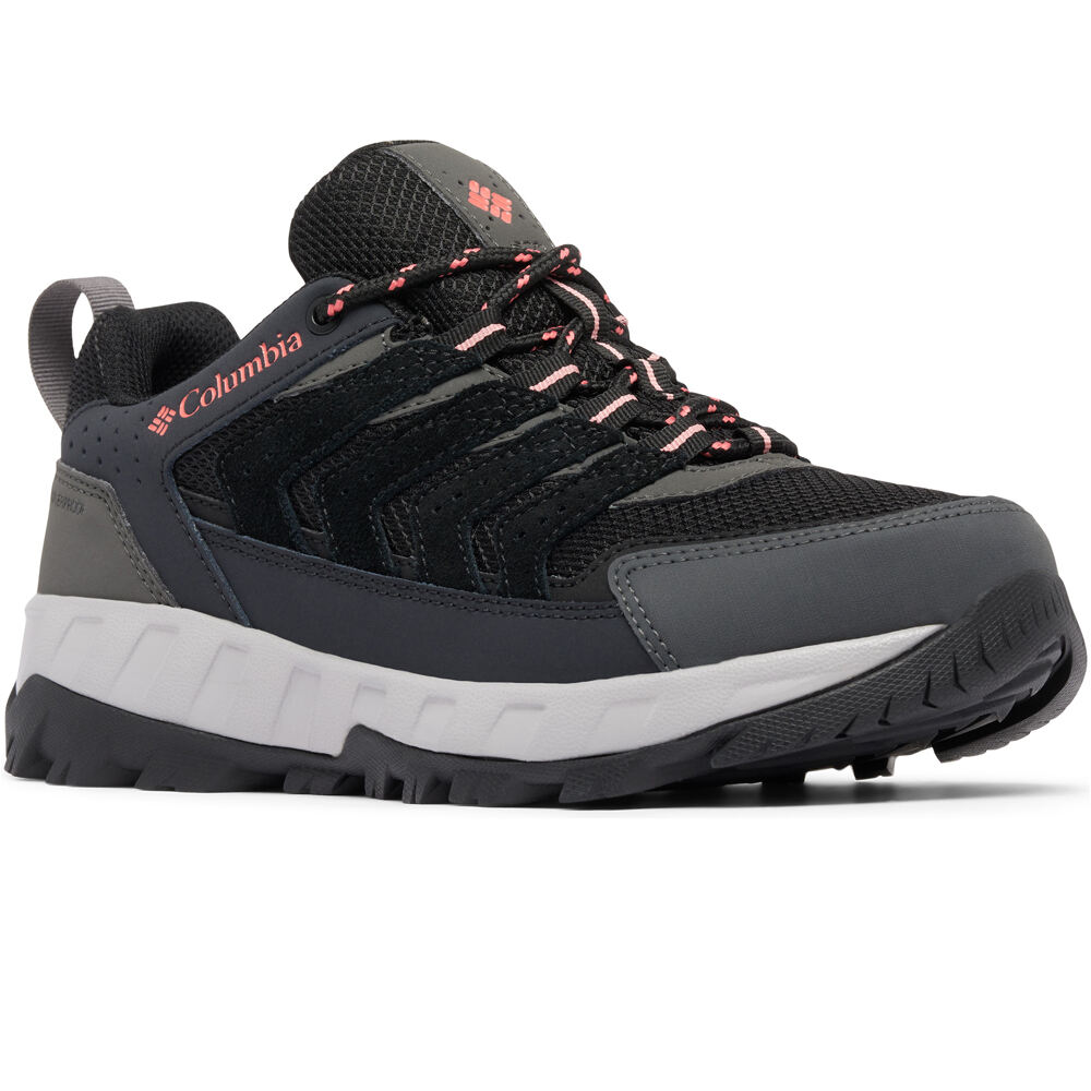 Columbia zapatilla trekking mujer STRATA TRAIL  LOW WP lateral interior