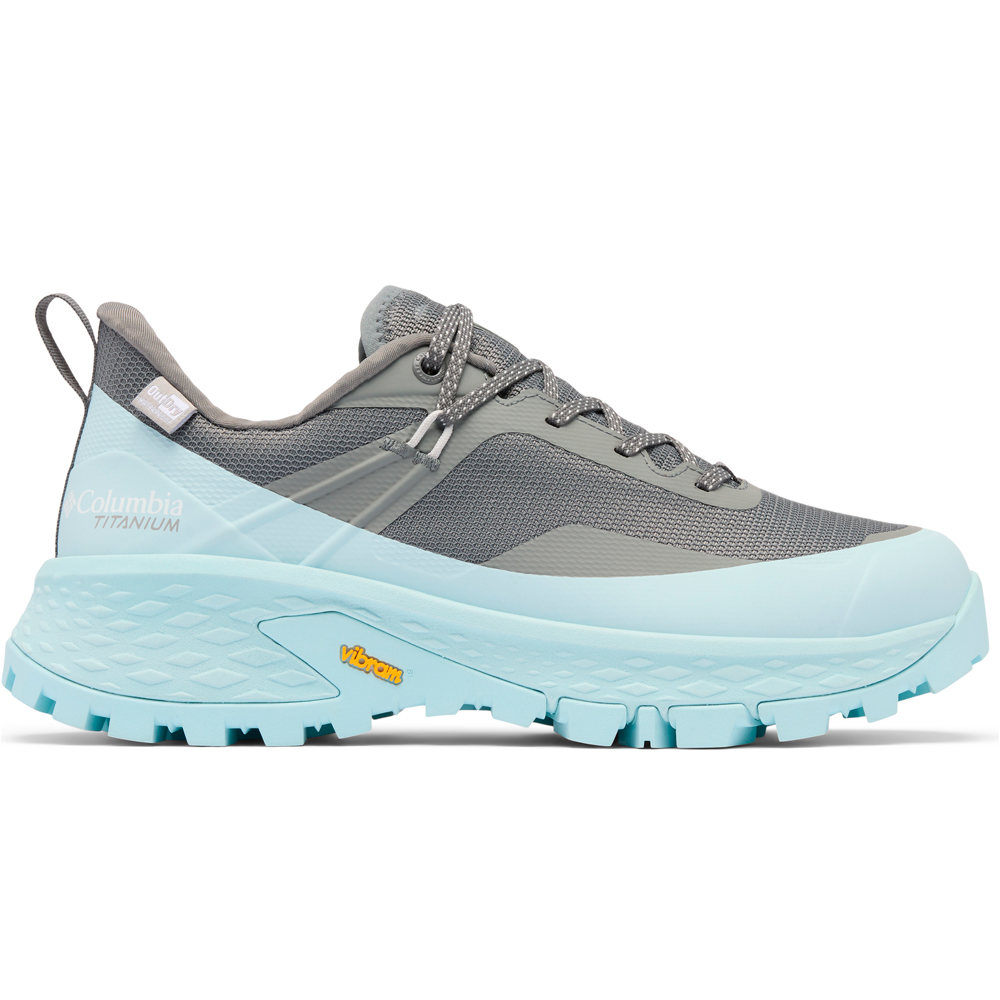 Columbia zapatilla trekking mujer TELLURIX� TITANIUM� OUTDRY� lateral exterior