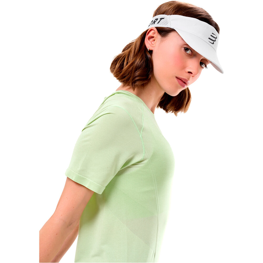 Compressport camiseta entrenamiento manga corta mujer PERFORMANCE SS TSHIRT W vista detalle