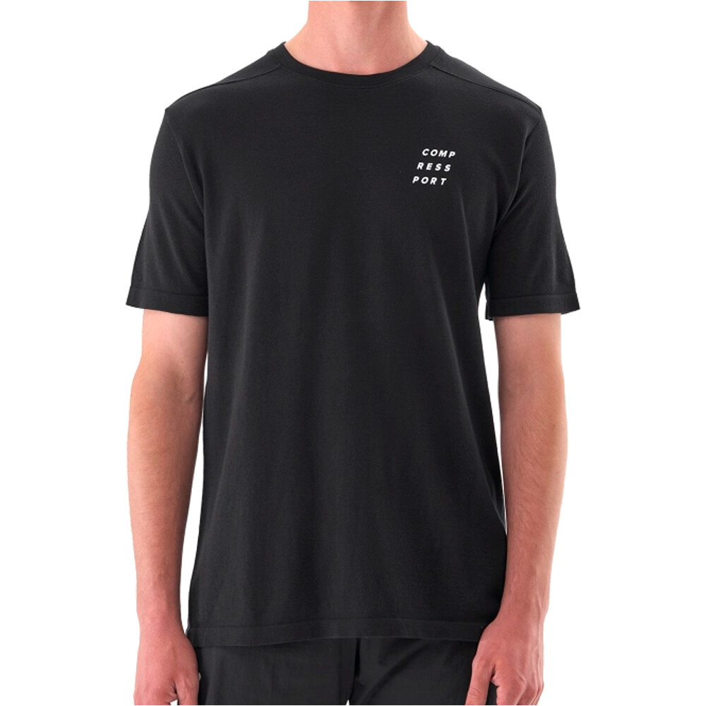 Compressport camiseta técnica manga corta hombre Podium SS Tshirt M vista frontal