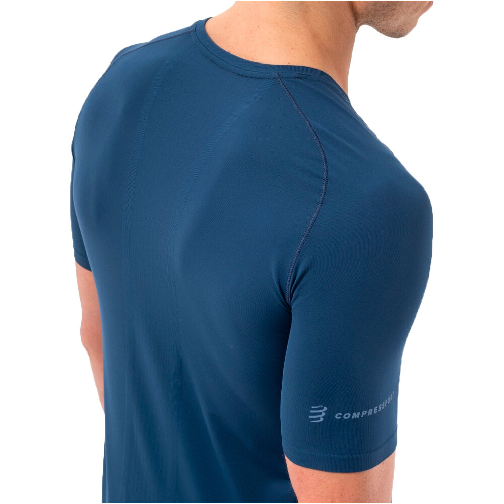 Compressport camisetas trail running manga corta hombre TRAIL RACING SS TSHIRT M vista detalle